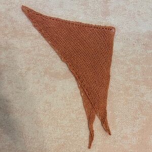 Handmade crochet Hawaiian bandanna